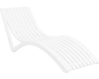 Шезлонг Aquajoy Slim, білий