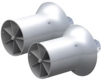 Турбінна система Hydrostar BGA 430 Double (130–430 м3/год, 230 В, на кронштейні)