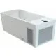 Крижана ванна Aquajoy All-In (195x90x71 см), White Acrylic